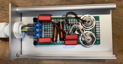 RF-Noise-Adapter Aufbau